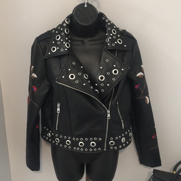 ROMEO AND JULIET MOTORCYCLE 🏍 BOMBER JACKET 🧥 - Picture 4 of 7